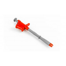 HT Instruments 6009-IECR Rigid alligator clip, red