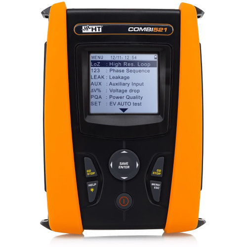 HT Italia COMBI521 Tester multifunzione per prove di sicurezza degli impianti elettrici HT Italia COMBI521 Tester multifunzione per prove di sicurezza degli impianti elettrici