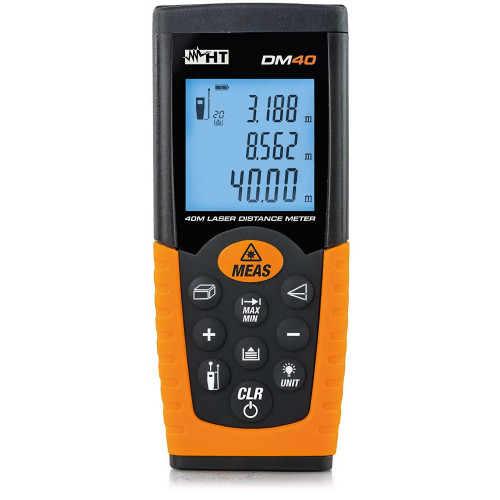 HT Instruments DM40 Laser distance meter with 40mt range
