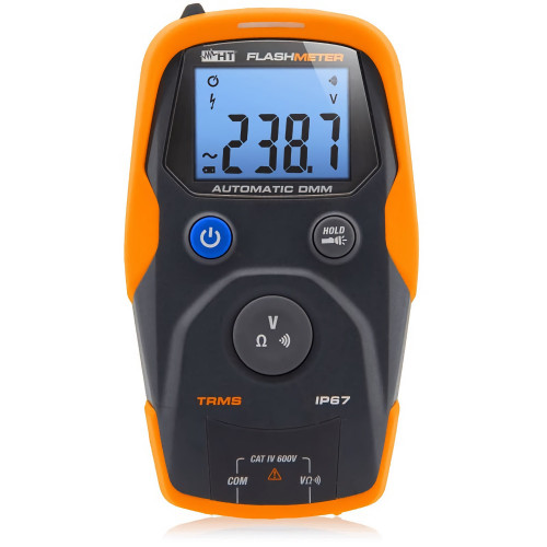 HT Instruments FLASHMETER TRMS Digital multimiter, TRMS IP67, 600V