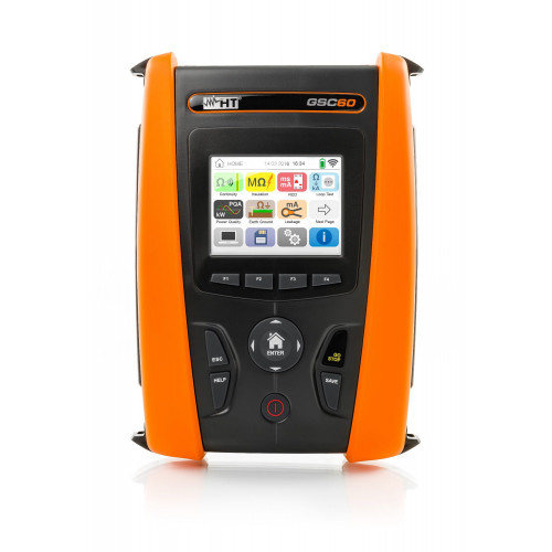 HT Instruments GSC60 One instrument for all electrical safety tests and Power Quality analysis