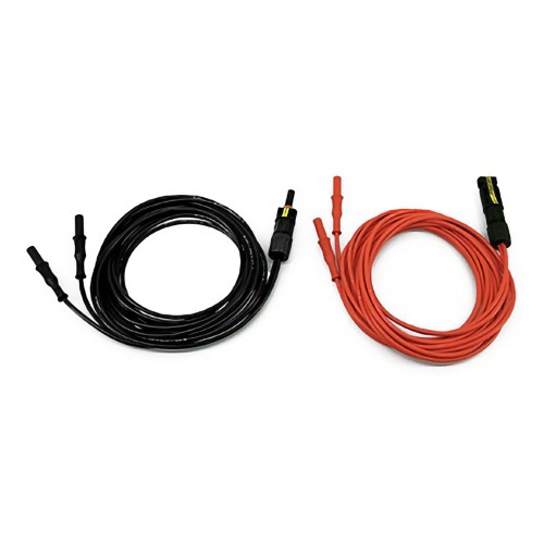 HT Instruments KITPVMC415O Set of 2 adapters with compatible MC4 connectors and 2x 4mm male banana plugs, 3m