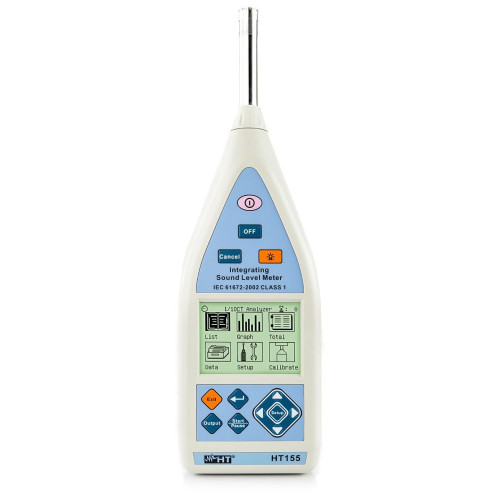 HT Instruments HT155 Digital integrating sound level meter Class 6 HT Instruments HT155 Digital integrating sound level meter Class 6
