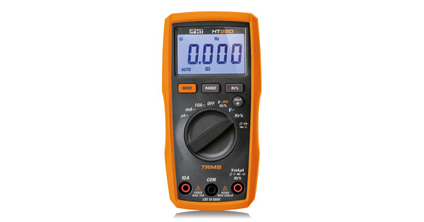 Tester Di Tensione Professionale Con Display LCD E Torcia - Multimetro Digitale 600V Per Auto, Casa E Industria - 5