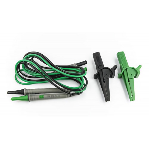 HT Instruments KIT0075 Set of leads and alligator clips black, green