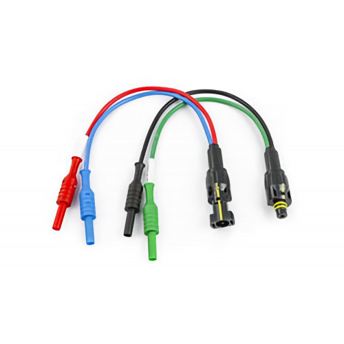 HT Instruments KITPVMC3 Set of adapters banana - MC3 male/female
