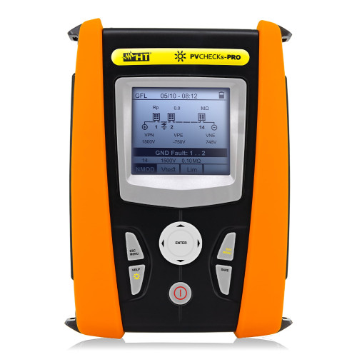 HT Instruments PVCHECKs-PRO Commissioning Tester for PV System up to 1500V, 40A