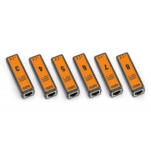 HT Instruments REM38 Remote units from 3 to 8 + 6 RJ45 FTP connection cables