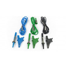 HT Instruments UNIVERSALKITCOMBI Set of 3 cables, 3 alligator clips and 3 leads