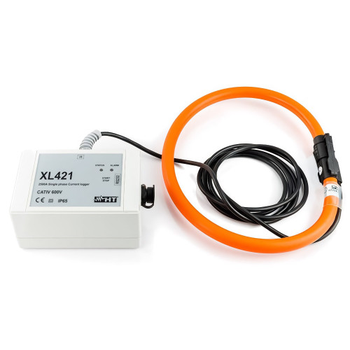 HT Instruments XL421 TRMS single-phase current Data Logger