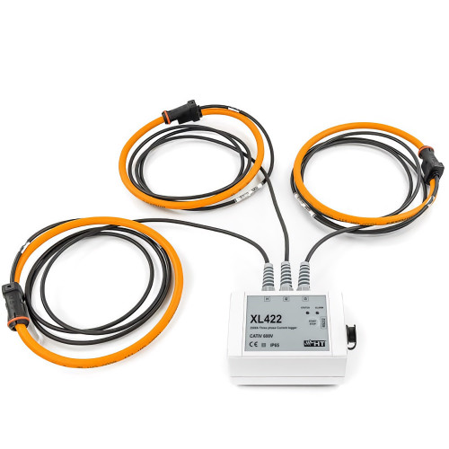 HT Instruments XL422 TRMS three-phase current Data logger