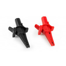 HT Instruments YAAMK0001HT0 Pair of test leads alligator clips colour red/black 4mm