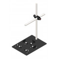 Inspectis HD-060-LWD-LB-E, Single-arm Boom Stand, LWD, Large Base with PCB Holder, ESD-Protected