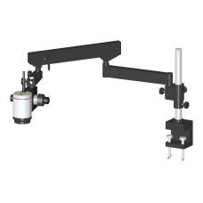 Inspectis HD-081-H Stativo a Braccio Articolato 3 Assi Heavy-Duty con Morsetto da Banco