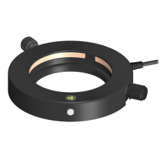 Inspectis HD-124 Illuminatore Anulare LED Bianco con Dimmer e Controllo Segmenti