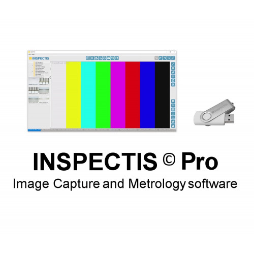 Inspectis HD-132, Pro Image Capture and Metrology software