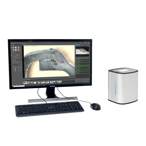 Inspectis HD-250 4K Digital Inverted Microscope for Weld Analysis and Measurement