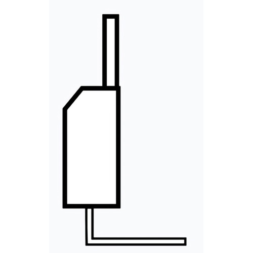 Iteco 131300 90° Bending Tool for SUPERCUT/TOCF