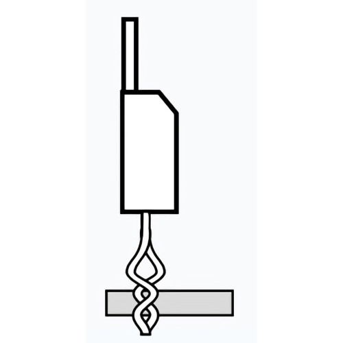Iteco 132400 Tool Double loop on 3 rheophores in line for SUPERCUT/TOCF