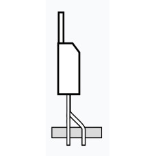 Iteco 162100 TO220 central pin offset by 2.5mm tool for Supercut and Superform