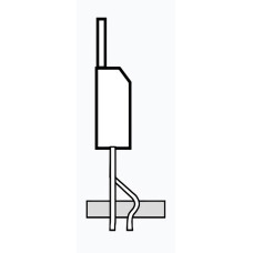 Iteco 162200 TO220 central pin offset and clamp loop tool for Supercut and Superform