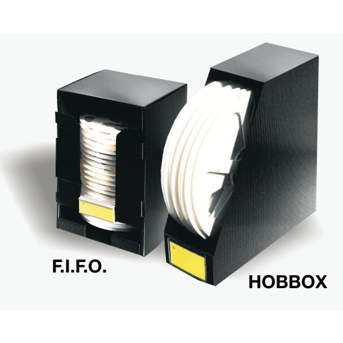 Iteco 7805.710 F.I.F.O. dispenser for Ø180 mm SMD reels, 280 mm usable height, conductive LABEPLAST