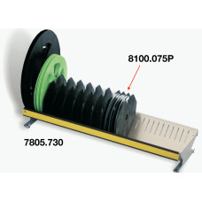 Iteco 7805.730 Galvanized metal reel holder with 29 slots, 630 mm length, for reels Ø180-330 mm