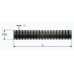 Iteco 7806400 Diviprint - Plastic Divider L=551mm, A=100mm, P=15mm