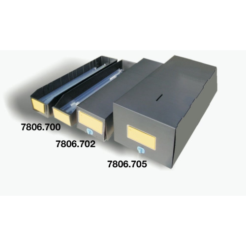 Iteco 7806.702 Closed stick holder in conductive LABEPLAST, size 630x125x100(H) mm, supplied unassembled Iteco 7806.702 Closed stick holder in conductive LABEPLAST, size 630x125x100(H) mm, supplied unassembled