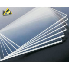Iteco 7809.010 Transparent dissipative acrylic sheet 1x2 m x 3 mm, durable and workable