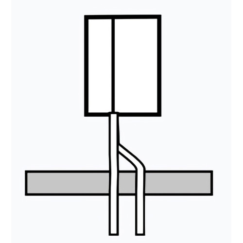 Iteco 7915.158L TO92 central pin offset and clamp loop tool for SUPERCUT/RP