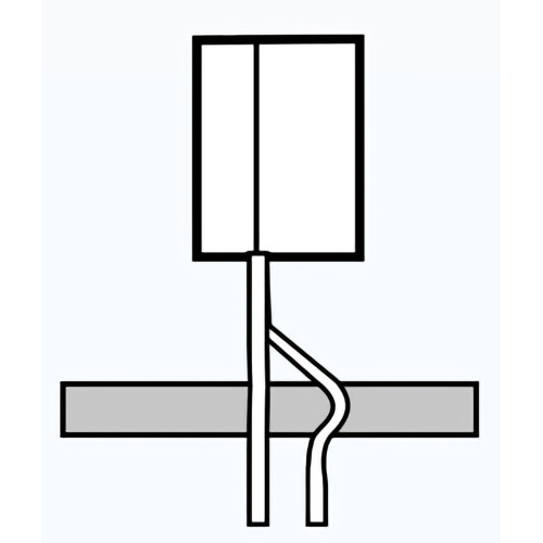 Iteco 7915.158M TO92 central pin offset and double loop on 3 pins tool for SUPERCUT/RP