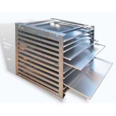 Iteco 8106.583 Aluminium tray for Ghibli cabinets