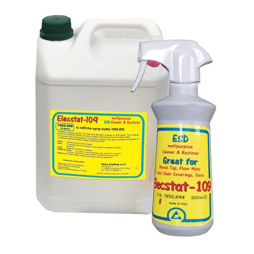 Iteco Elecstat-109 Anti-static Surface Cleaner, 500ml Spray