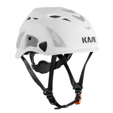 KASK WHE00105-201 SUPERPLASMA AQ HI VIZ High Visibility Vented Helmet (White)