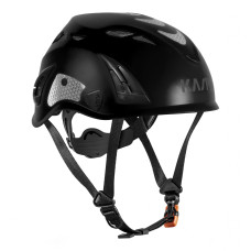 KASK WHE00105-210 SUPERPLASMA AQ HI VIZ High Visibility Vented Helmet (Black)