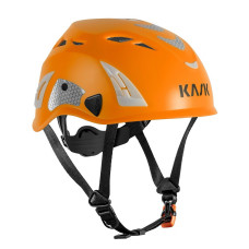 KASK WHE00105-222 SUPERPLASMA AQ HI VIZ High Visibility Vented Helmet (Fluo Orange)