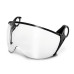 KASK WKI00020-500 Zen Visor Kit Clear with Easy Click Adapters