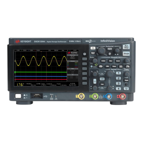 KEYSIGHT DSOX1204A Oscilloscopio digitale 70MHz, 4 canali analogici