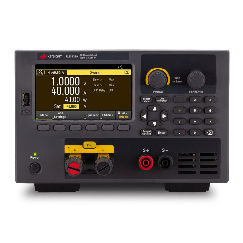 KEYSIGHT EL33133A DC Electronic Load, Single-Input: 150V, 40A, 250W: LAN, USB KEYSIGHT EL33133A DC Electronic Load, Single-Input: 150V, 40A, 250W: LAN, USB