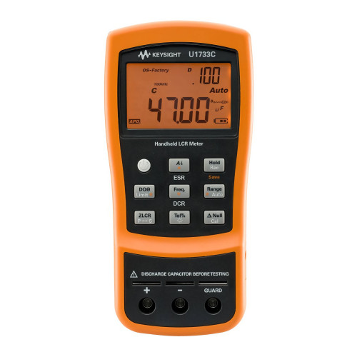 KEYSIGHT U1733C Handheld LCR Meter 100Hz/120Hz/1kHz/10kHz/100kHz KEYSIGHT U1733C Handheld LCR Meter 100Hz/120Hz/1kHz/10kHz/100kHz