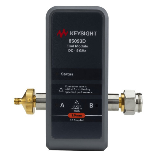 KEYSIGHT 85093D RF Electronic Calibration Module (ECal), DC/300 KHz to 9 GHz, 3.5 mm, 2 port KEYSIGHT 85093D RF Electronic Calibration Module (ECal), DC/300 KHz to 9 GHz, 3.5 mm, 2 port