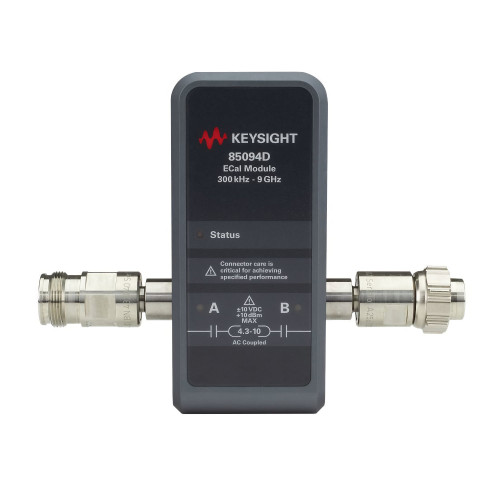 KEYSIGHT 85094D RF Electronic Calibration Module (ECal), DC/300 KHz to 9 GHz, 4.3-10, 2 port