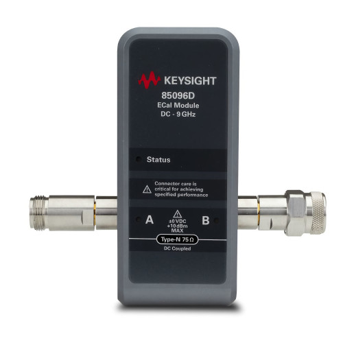 KEYSIGHT 85096D RF Electronic Calibration Module (ECal), DC/300 KHz to 9 GHz, Type-N (75 ohm), 2 port
