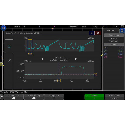 KEYSIGHT DSOX3WAVEGEN 20MHz Arbitrary Waveform Generator
