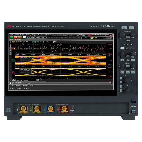 KEYSIGHT EXR604A Digital Oscilloscope 6 GHz, 16 GSa/s, 4 Channels