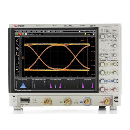 KEYSIGHT MSOS054A Oscilloscopio ad alta definizione 500MHz, 4 canali analogici e 16 digitali