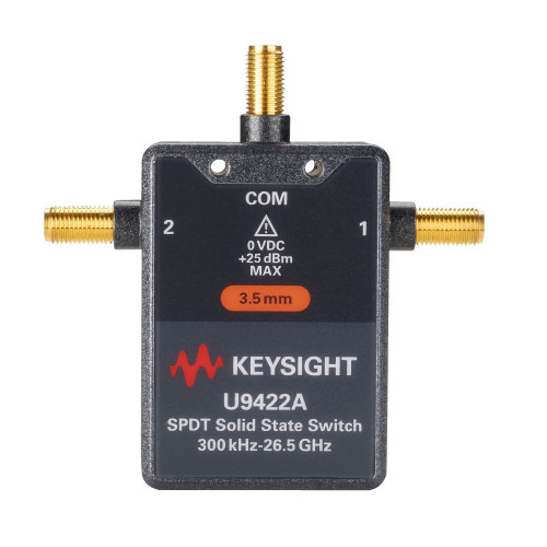 KEYSIGHT U9422A SPDT Solid State Switch, 300 kHz to 26.5 GHz KEYSIGHT U9422A SPDT Solid State Switch, 300 kHz to 26.5 GHz