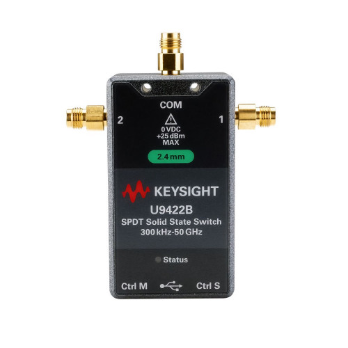 KEYSIGHT U9422B SPDT Solid State Switch, 300 kHz to 50 GHz KEYSIGHT U9422B SPDT Solid State Switch, 300 kHz to 50 GHz
