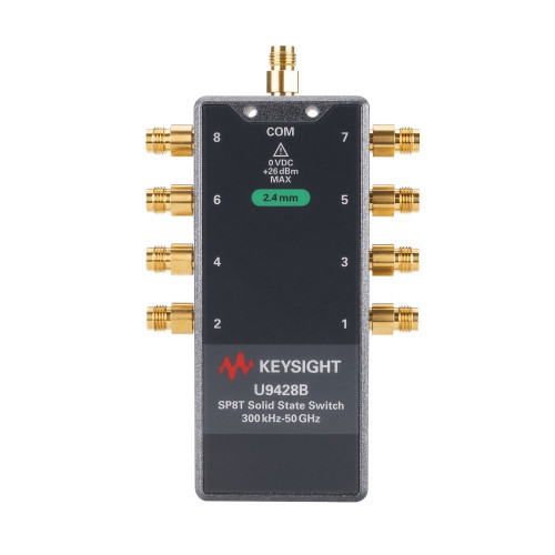 KEYSIGHT U9428B SP8T Solid State Switch, 300 kHz to 50 GHz